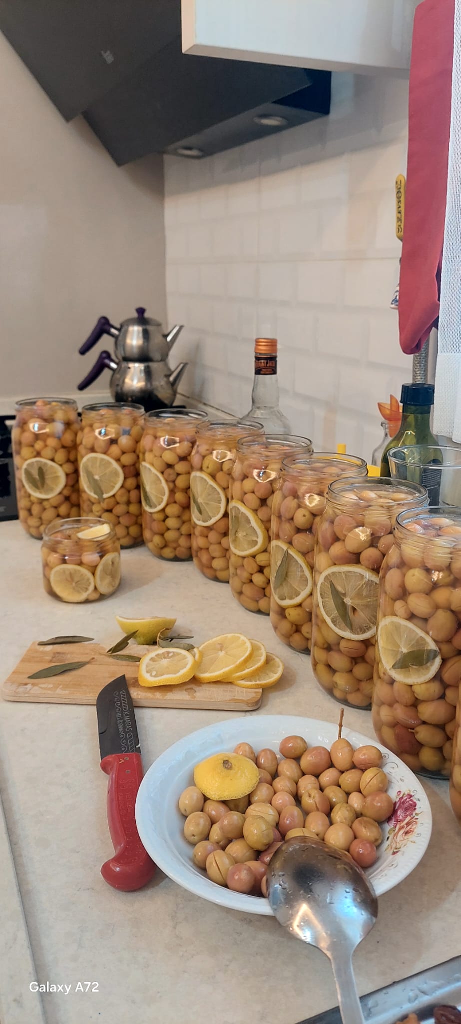 Zeytin hazırlanışı